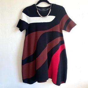 Few Moda Color-block Sweater Dress